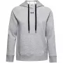 Women's Under Armour Rival Fleece HB Hoodie Mod Gray Light Heather
