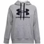 Women's Under Armour Rival Fleece Logo Hoodie Mod Gray