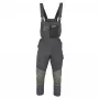 Work Bib Pants WH680 Graphite Pink S - Durable Work Trousers with Knee Pad Pockets