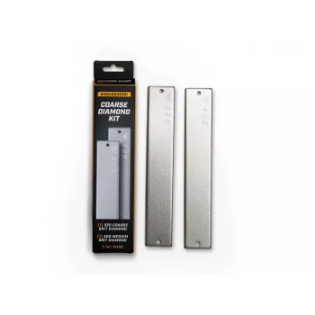 Work Sharp Professional Precision Adjust Diamond Sharpening Plates 320/400 Grit (2-Pack)