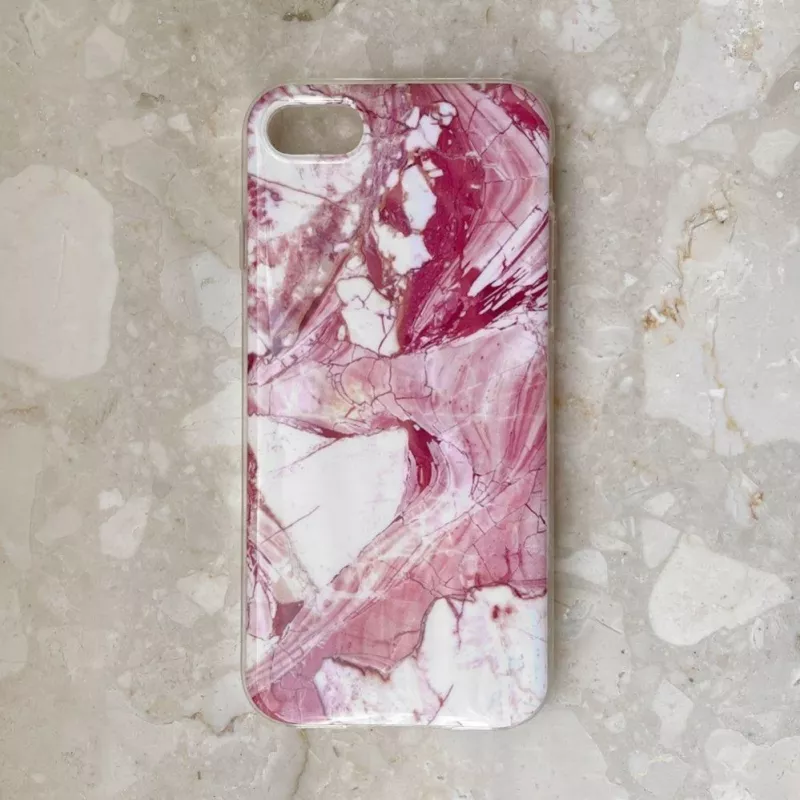Wozinsky Black Marble TPU Case for Samsung A73