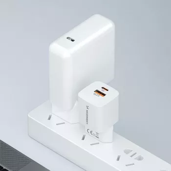 Wozinsky CMWCW 20W USB-C / USB-A Wall Charger - White