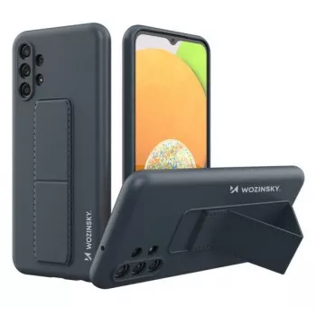 Wozinsky Samsung Galaxy A13 5G Kickstand Case Silicone Stand Cover Navy Blue