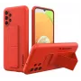 Wozinsky Samsung Galaxy A13 5G Kickstand Case Silicone Stand Cover Red