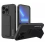 Wozinsky Silicone Case with Kickstand for Apple iPhone 13 Pro, Black