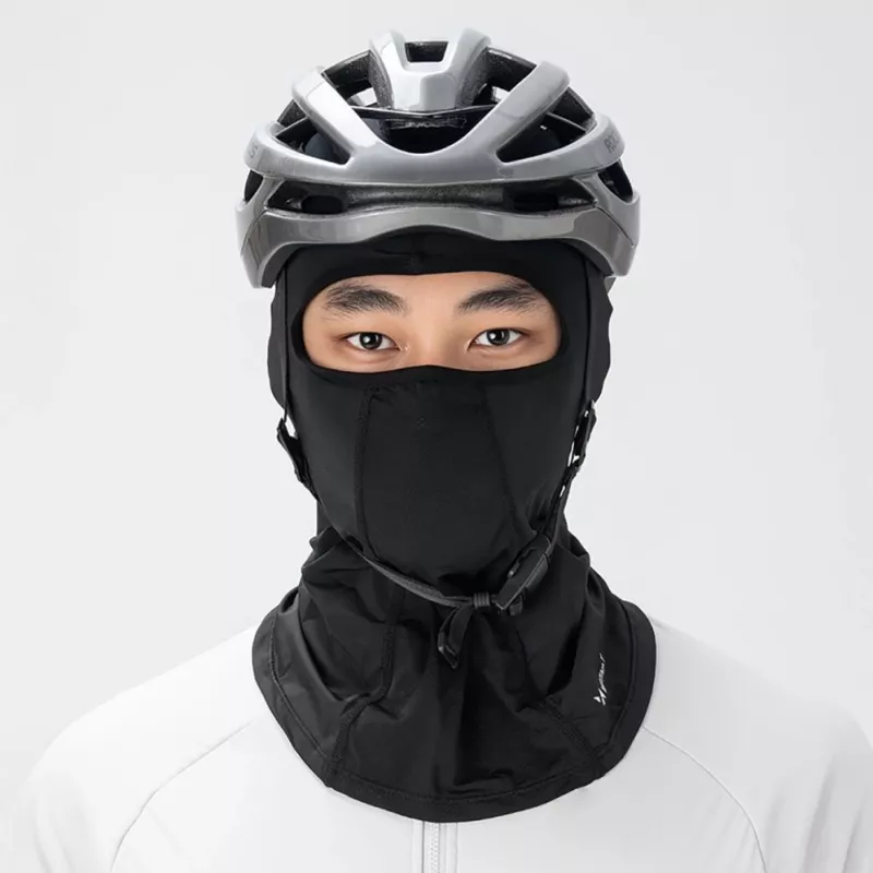 Wozinsky WKM-01B Motorcycle/Bicycle Balaclava Face Mask, Black