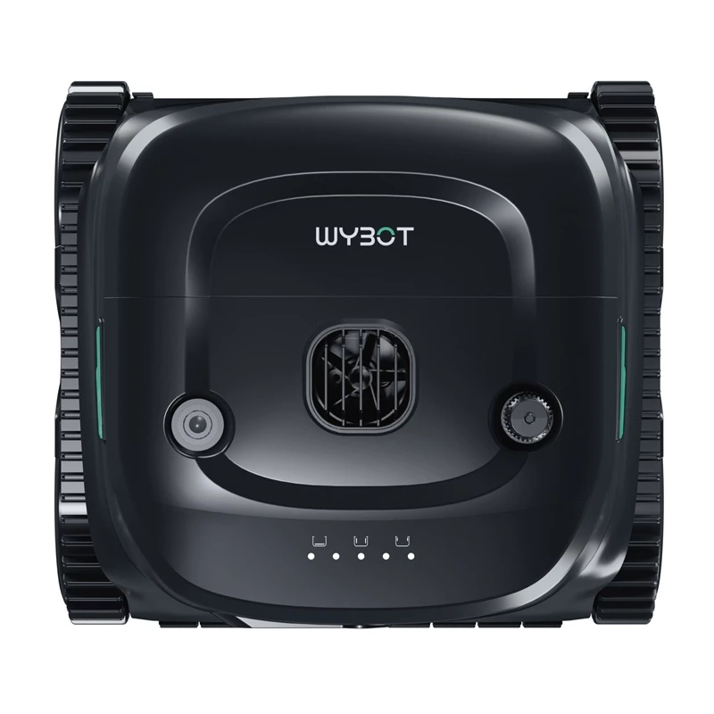 WYBOT C2 Pro Vision Wireless Robotic Pool Cleaner with AI Vision, 240-Minute Runtime and 200 m² Coverage