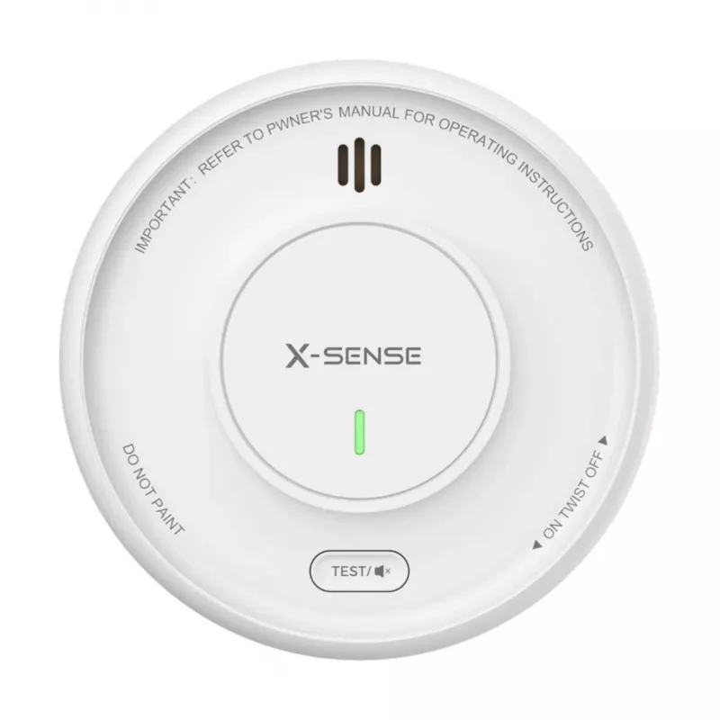 X-Sense XS0D-MR61 Interconnected Photoelectric Smoke Alarm with Gateway, App-Compatible, 10-Year Battery