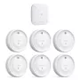 X-Sense XS0D-MR61 Interconnected Photoelectric Smoke Alarm with Gateway, App-Compatible, 10-Year Battery