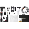 XARI Smart Kit XP2 Wireless Alarm System Set with PIR Motion Sensor, Door/Window Contact, 2 Remote Controls, Wi-Fi & GSM, 99 Zones, 85dB Siren, LCD Display