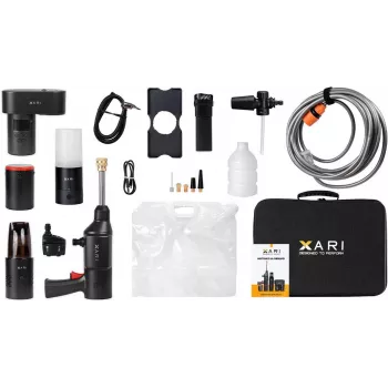 XARI Smart Kit XP2 Wireless Alarm System Set with PIR Motion Sensor, Door/Window Contact, 2 Remote Controls, Wi-Fi & GSM, 99 Zones, 85dB Siren, LCD Display