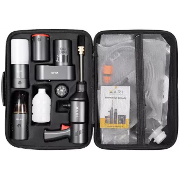 XARI Smart Kit XP2 Wireless Alarm System Set with PIR Motion Sensor, Door/Window Contact, 2 Remote Controls, Wi-Fi & GSM, 99 Zones, 85dB Siren, LCD Display