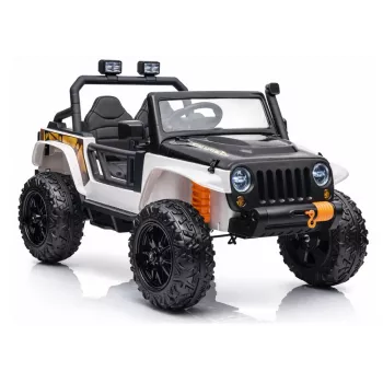 XB-1118 Battery Powered Car with LED Lights Blue