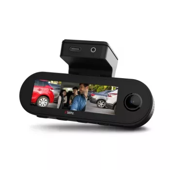 XBLITZ VECTOR 3CH 3-Channel Dash Camera with Front, Interior, and Rear Recording, Wi-Fi, GPS, 2K Front, Full HD Interior and Rear, 3 inch LCD, Night Vision, Parking Mode