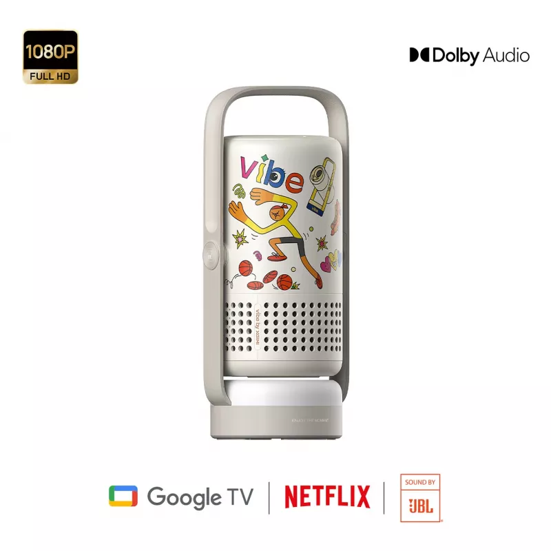 XGIMI Vibe One Cloud Ash FHD Beamer Gray