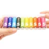 Xiaomi AA Rainbow Alkaline Batteries (10 Pack) – 1.5V LR6, 7-Year Shelf Life
