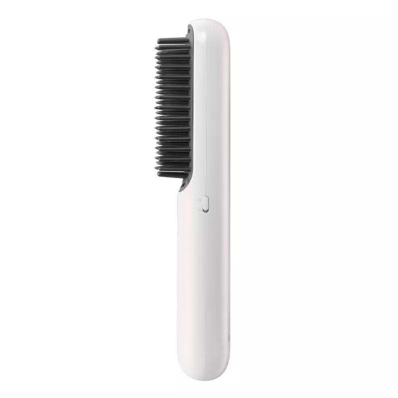 Xiaomi Cordless Hair Straightener Brush 2600mAh USB-C 3 Heat Settings 200°C Ionic White