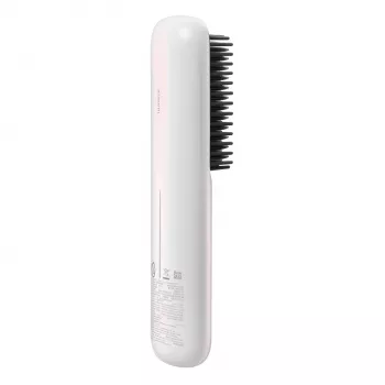 Xiaomi Cordless Hair Straightener Brush 2600mAh USB-C 3 Heat Settings 200°C Ionic White