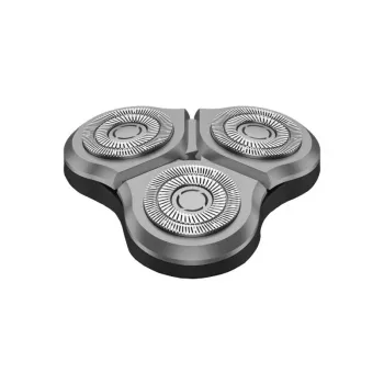 Xiaomi Electric Shaver S500 Replacement Head – Triple Floating Shaving Heads with Double-Ring Blade Nets, Self-Sharpening Stainless Steel, Magnetic Attachment, Compatible with S500/S300/S700