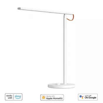 Xiaomi LED Desk Lamp 1S Smart Dimmable Wi-Fi Eye-Care Table Lamp with Apple HomeKit, Alexa, Google Assistant, 520 lm, 2700-6500K, Ra90