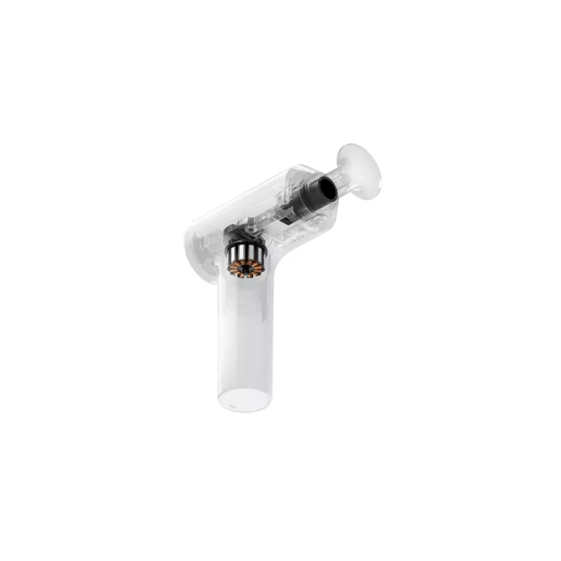 Xiaomi Massage Gun 2 Brushless Deep Tissue Percussion Massager with 3 Heads, USB-C, 2500mAh, Up to 5h Runtime, 3 Speeds, 10mm Amplitude, 120N Stall Force, Low Noise <45dB, PC+Glass Fiber Body