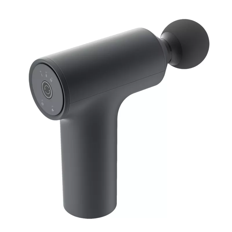 Xiaomi Massage Gun Mini 2 Portable Percussion Massager, 3 Speed Levels, 6mm Amplitude, 2600mAh Battery, USB-C, 3 Heads, White