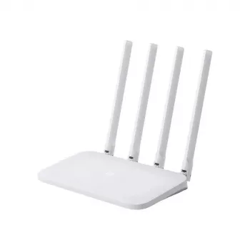 Xiaomi Mi Router 4C White 300Mbps Wi-Fi 4 Wireless Router, 4 Antennas, 2 LAN + 1 WAN, MediaTek MT7628DA, Mi WiFi App