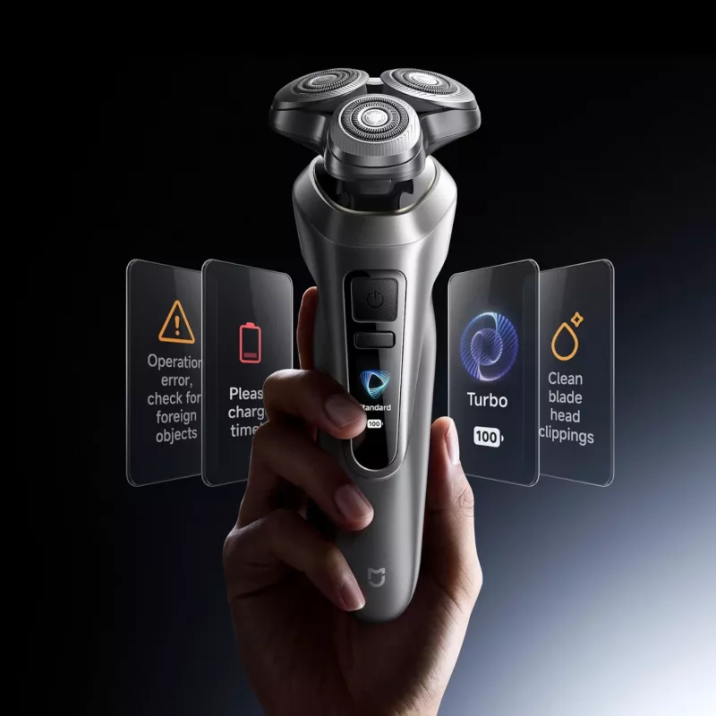 Xiaomi Mijia Electric Shaver Pro Portable Silver | Men’s Electric Shaver | EU, USB Type-C