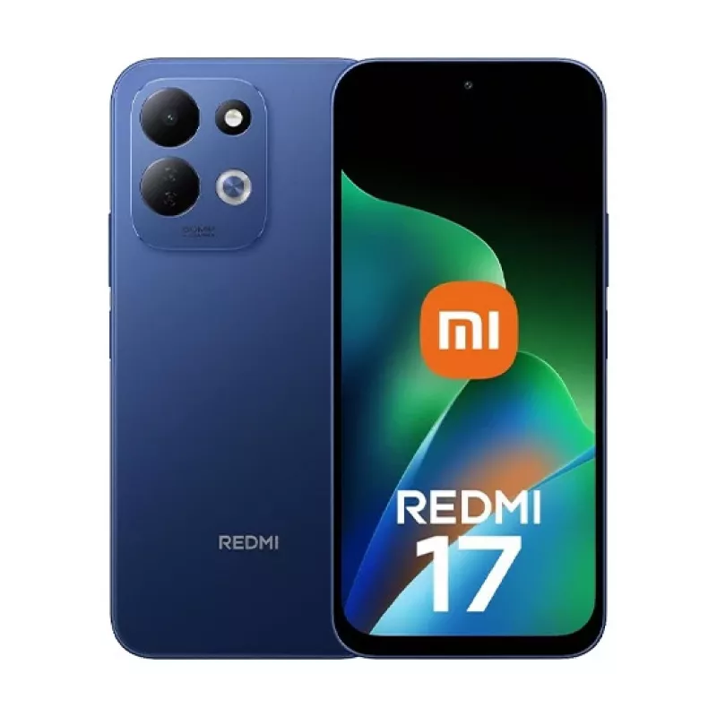 Xiaomi Redmi 17 4G Dual SIM 4GB RAM 128GB Deep Blue Smartphone