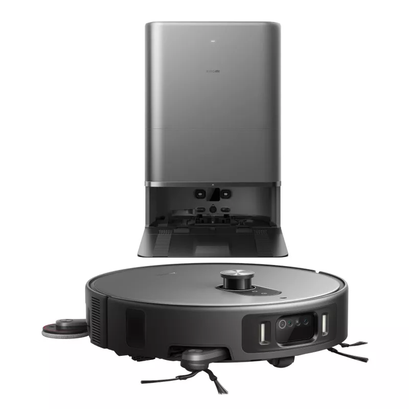 Xiaomi Robot Vacuum 6 Max with Omni Station, 35000 Pa, Grey