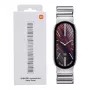 Xiaomi Smart Band 10 Asymmetrical Metal Strap – Silver
