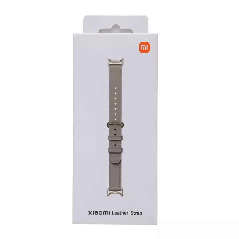 Xiaomi Smart Band 10 Leather Strap - Grey