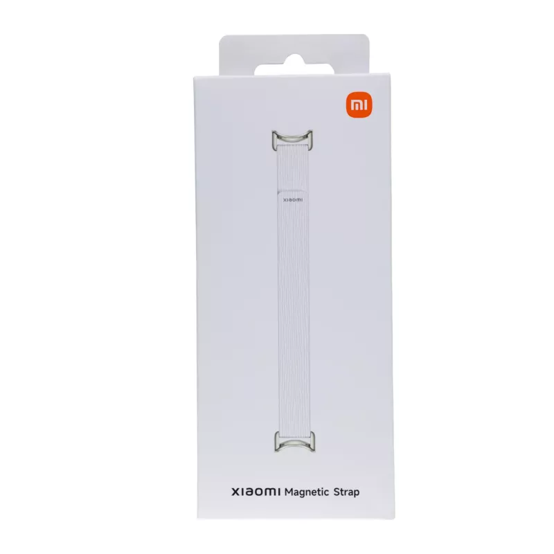 Xiaomi Smart Band 10 Magnetic Kona Leather Strap - Glacier White