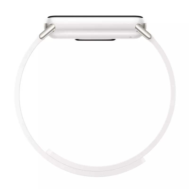 Xiaomi Smart Band 10 Magnetic Kona Leather Strap - Glacier White