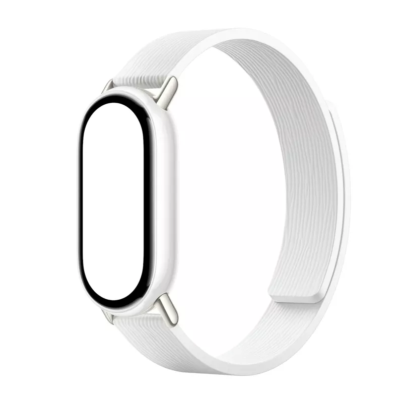 Xiaomi Smart Band 10 Magnetic Kona Leather Strap - Glacier White