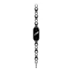 Xiaomi Smart Band 8 Chain Strap - Black Stainless Steel Replacement Band