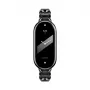 Xiaomi Smart Band 8 Chain Strap - Black Stainless Steel Replacement Band