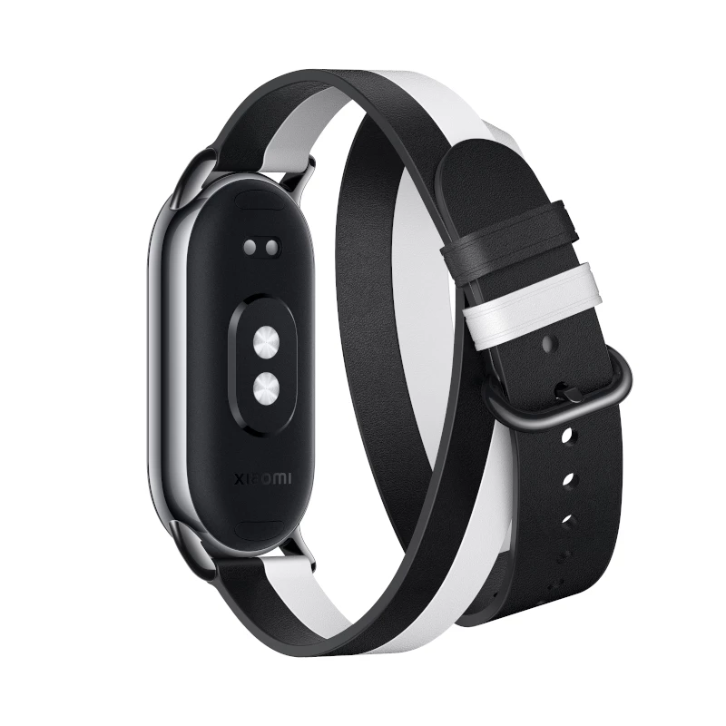 Xiaomi Smart Band 8 Double Wrap Strap - Black and White