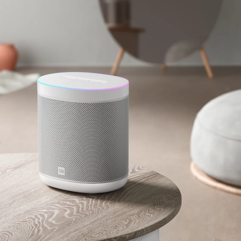 Xiaomi Smart Speaker with Google Assistant, Chromecast, IR Remote and LED Clock - Black