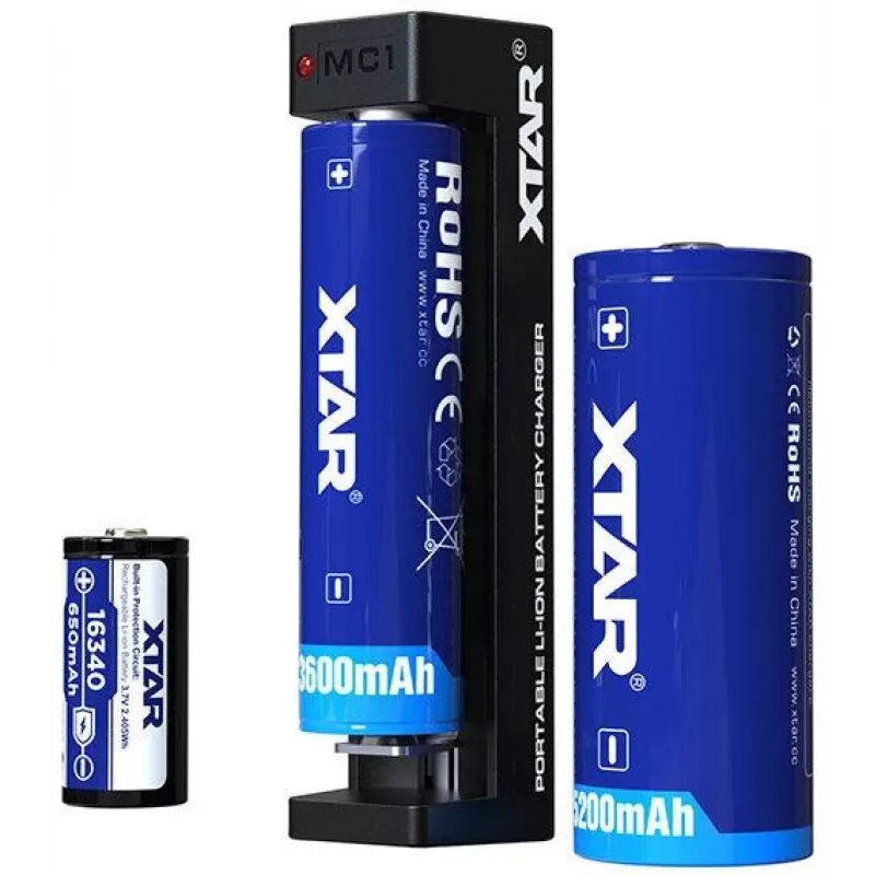 XTAR MC1 USB-C Single-Slot Li-ion Battery Charger