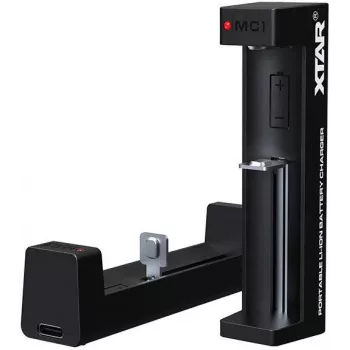 XTAR MC1 USB-C Single-Slot Li-ion Battery Charger