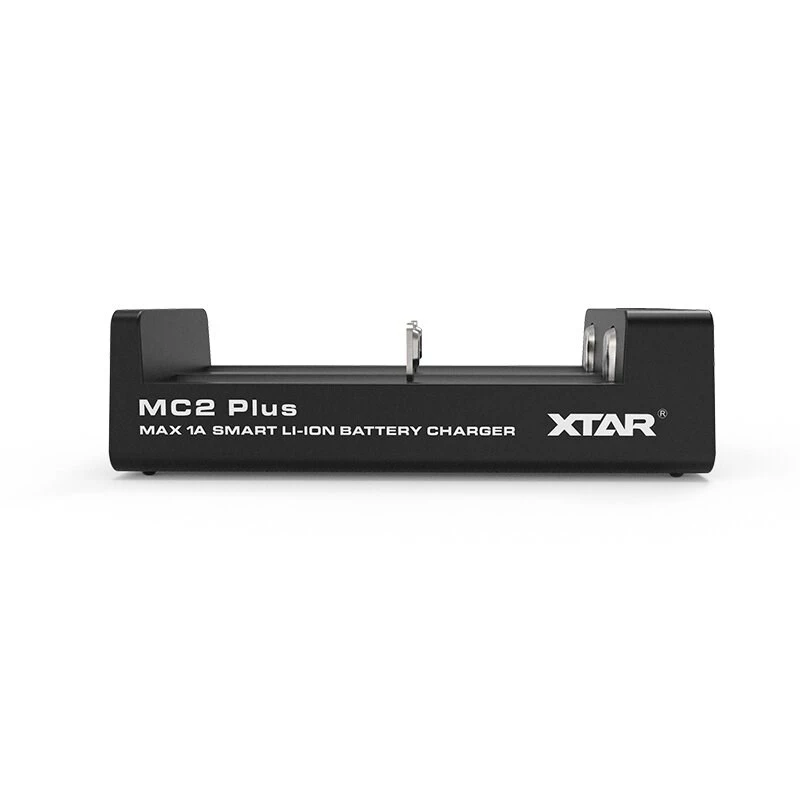 XTAR MC2+ 2-Slot USB Li-ion Battery Charger for 10440 to 26650 Cells