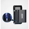 XTAR PB2SLV2 18650 Battery Charger and Power Bank with USB-C PD3.0 & QC3.0
