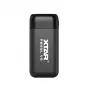XTAR PB2SLV2 18650 Battery Charger and Power Bank with USB-C PD3.0 & QC3.0