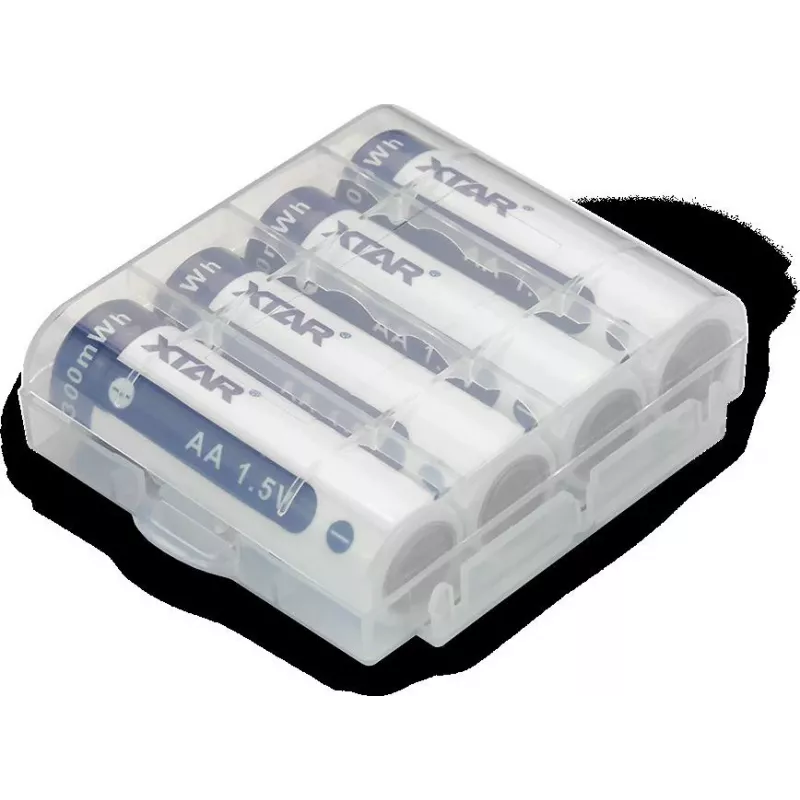 XTAR R6 AA 1.5V Li-ion 2000mAh Rechargeable Batteries (4-Pack)
