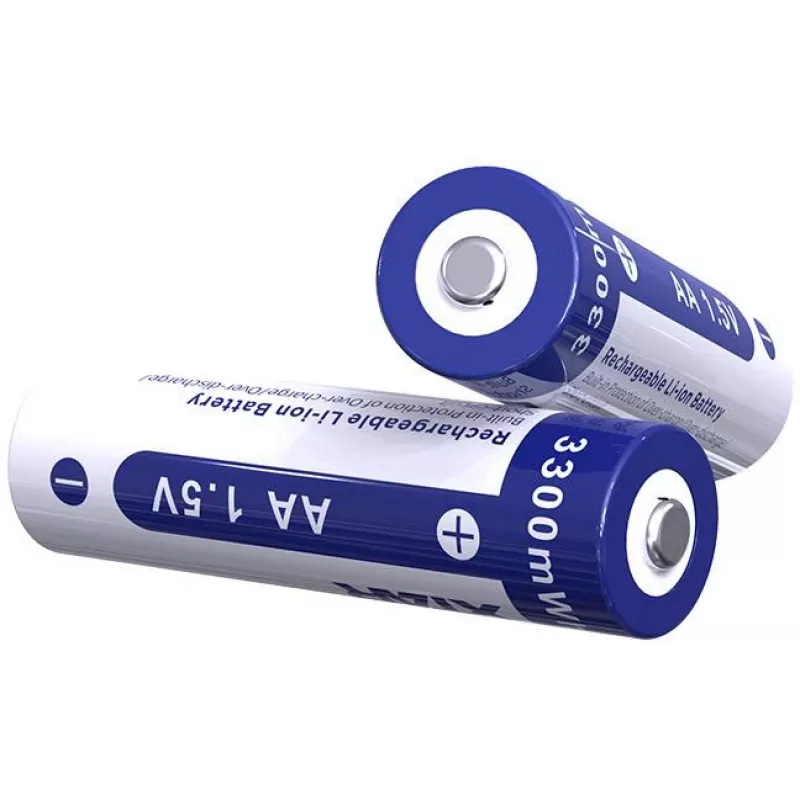 XTAR R6 AA 1.5V Li-ion 2000mAh Rechargeable Batteries (4-Pack)
