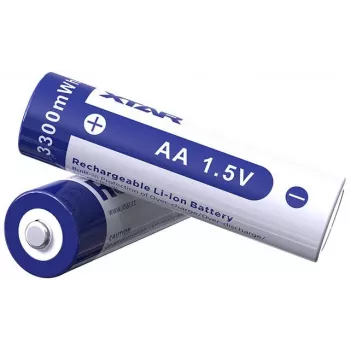 XTAR R6 AA 1.5V Li-ion 2000mAh Rechargeable Batteries (4-Pack)
