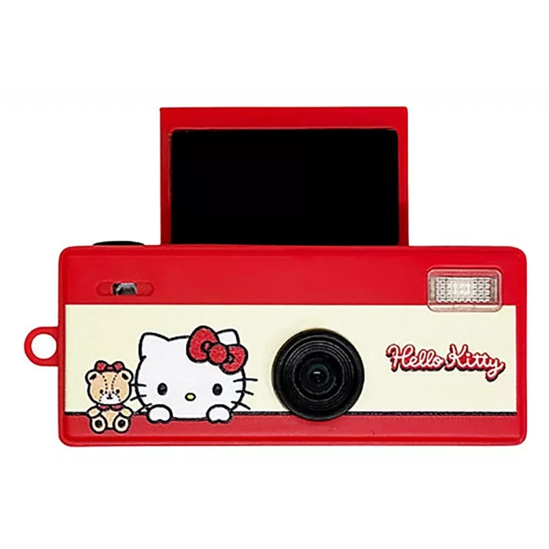 YASHICA Funtastic Keychain Mini Camera HELLO KITTY 2MP CMOS HD 720p USB-C Pink/White