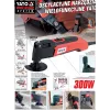 YATO 300W Multi-Tool with Variable Speed and Tool-Free Accessory Change