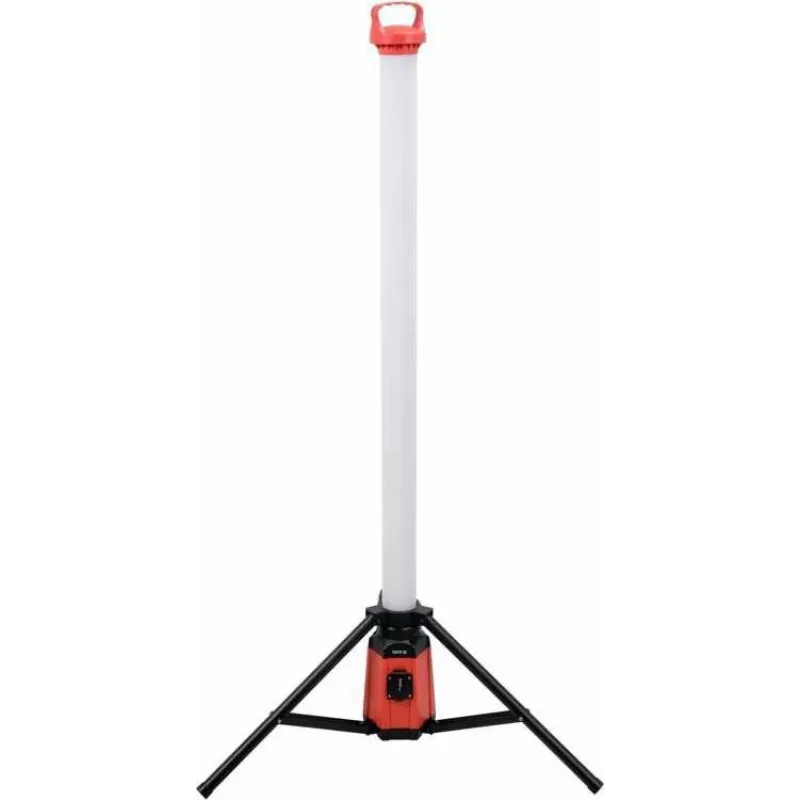 YATO Inspection Lamp Tube 360° 7500LM LED Work Light with Power Bank, IP54, Magnetic Base, USB-C